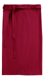 Bistroschürze Roma Classic 80 x 100 cm - cherry